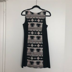 Kensie Aztec Print Dress